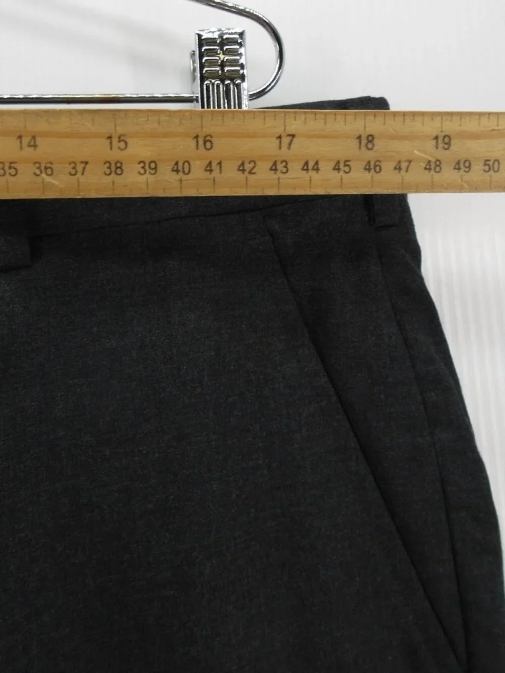 VINTAGE Majer Pants 36X32 Strathspey & Cathers Merino 260s Wool Cuffed